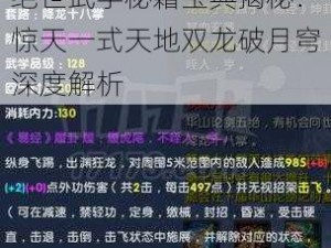 绝世武学秘籍宝典揭秘：惊天一式天地双龙破月穹深度解析