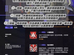 明日方舟：英雄技能天赋一览解析