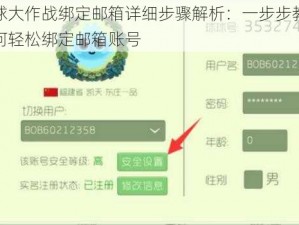 球球大作战绑定邮箱详细步骤解析：一步步教你如何轻松绑定邮箱账号