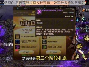 侍魂OL手游萌新极速成长宝典：效率升级全攻略详解