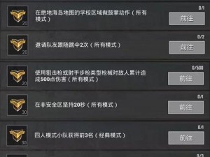 深入解析刺激战场S6赛季首周任务攻略：全面解析任务要点与完成策略