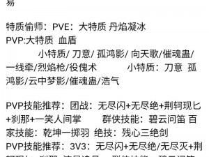 逆水寒手游神相技能进阶攻略：全面解析与推荐升级路线深度探索