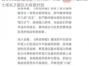 战士30级职业任务丰厚奖励：荣耀与实力并重的战士成长之路巨大收获时刻