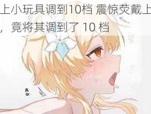 荧戴上小玩具调到10档 震惊荧戴上小玩具后，竟将其调到了 10 档