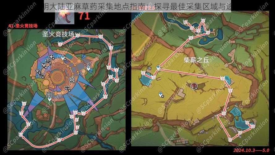 光明大陆亚麻草药采集地点指南：探寻最佳采集区域与途径