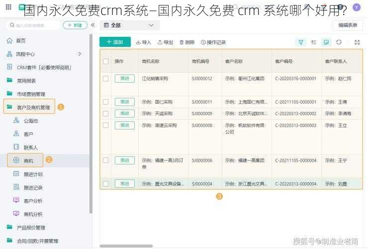 国内永久免费crm系统—国内永久免费 crm 系统哪个好用？