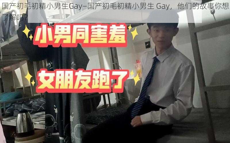 国产初毛初精小男生Gay—国产初毛初精小男生 Gay，他们的故事你想了解吗？