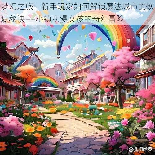 梦幻之旅：新手玩家如何解锁魔法城市的恢复秘诀——小镇动漫女孩的奇幻冒险