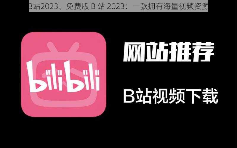 免费版B站2023、免费版 B 站 2023：一款拥有海量视频资源的 APP