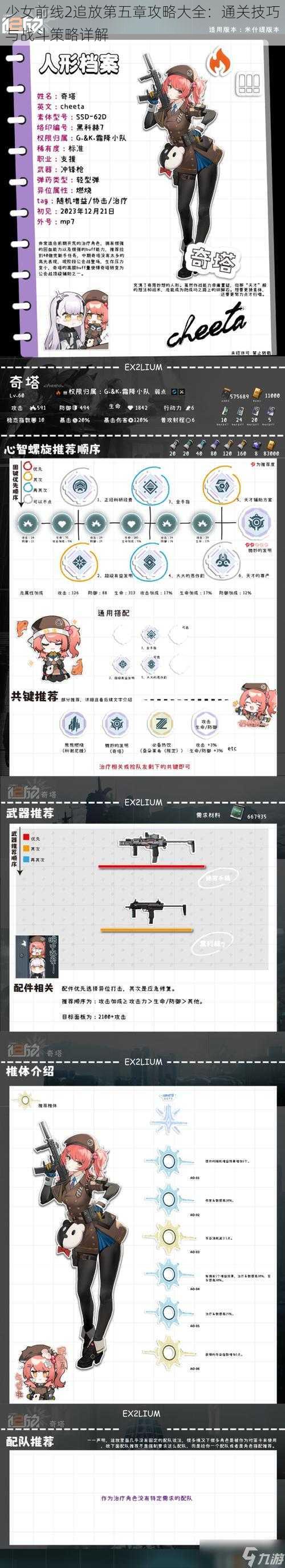 少女前线2追放第五章攻略大全：通关技巧与战斗策略详解