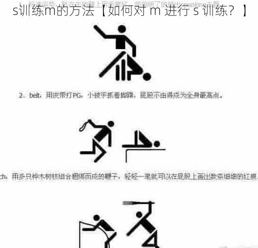 s训练m的方法【如何对 m 进行 s 训练？】