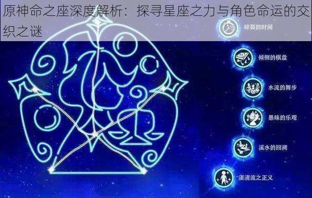 原神命之座深度解析：探寻星座之力与角色命运的交织之谜